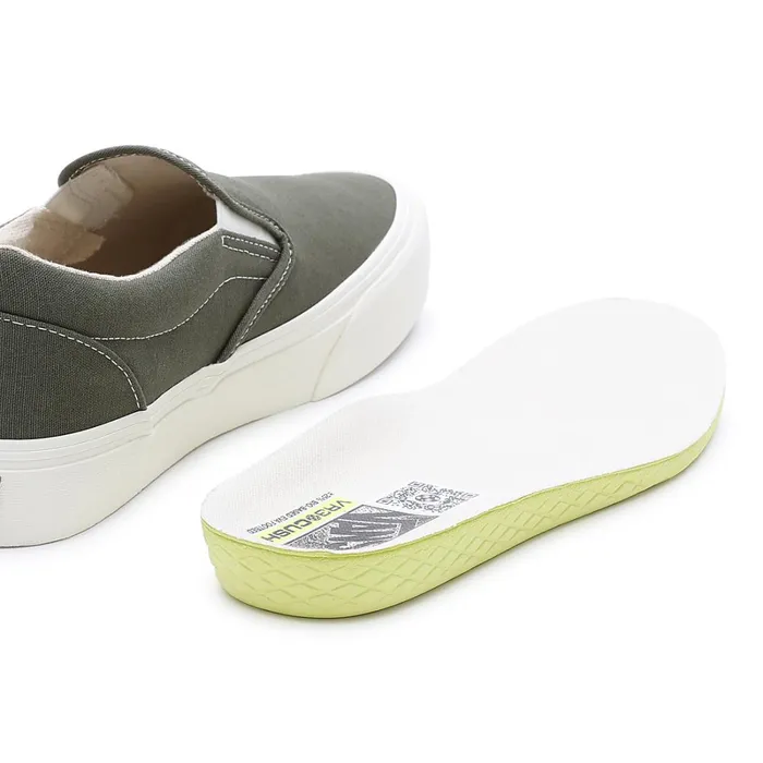 Vans Slipon Shoes Women SlipOn VR3 Shoes Green