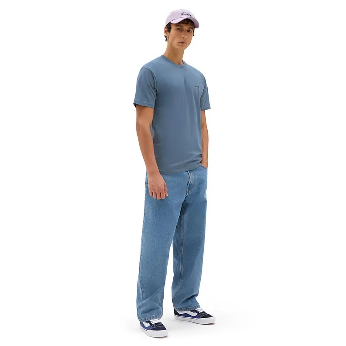 Vans Tshirts and Tanks Men Left Chest Logo TShirt Blue