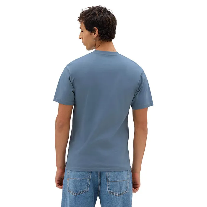 Vans Tshirts and Tanks Men Left Chest Logo TShirt Blue