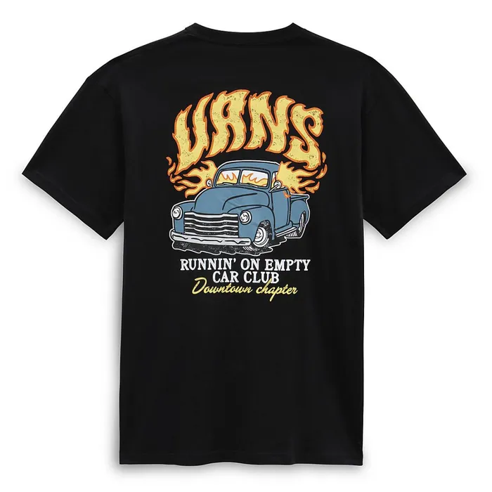 Vans Tshirts and Tanks Men Running On Empty TShirt Black