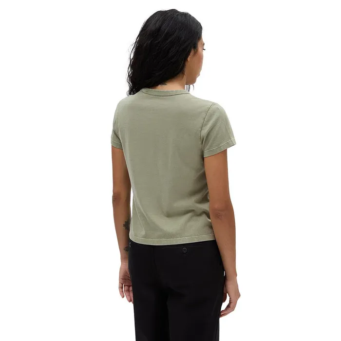 Vans Tshirts and Tops Women Psych Skate Classic Mini TShirt Green