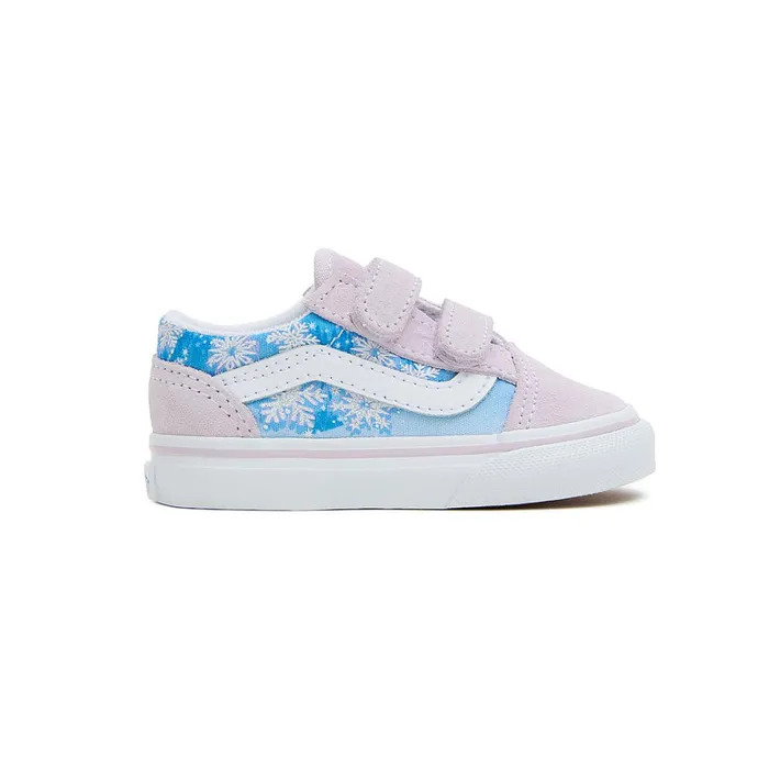 Vans Toddler Shoes 14 Years Kids Toddler Old Skool Hook And Loop Shoes 14 Years Purple