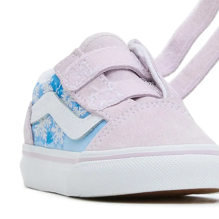 Vans Toddler Shoes 14 Years Kids Toddler Old Skool Hook And Loop Shoes 14 Years Purple