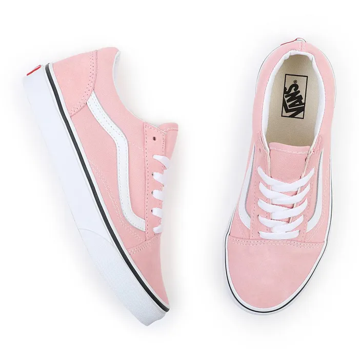Vans View All Kids Youth Old Skool Shoes 814 Years Pink