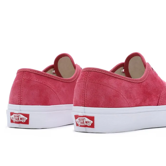 Vans View All Men Pig Suede Authentic Shoes Red