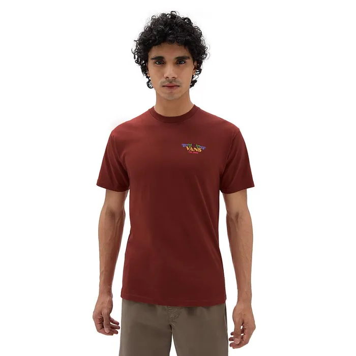 Vans View All Men Rock And Bones TShirt Red