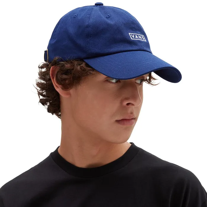 Vans View All Women Curved Bill Jockey Hat Blue