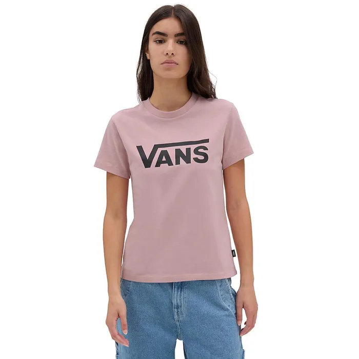 Vans View All Women Flying V Crew TShirt Pink