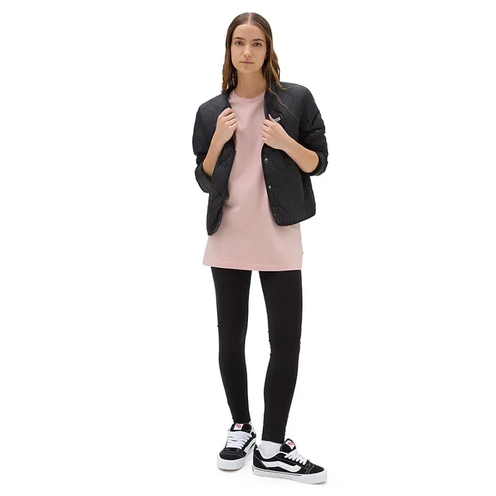Vans View All Women Left Chest Logo Tshirt Pink