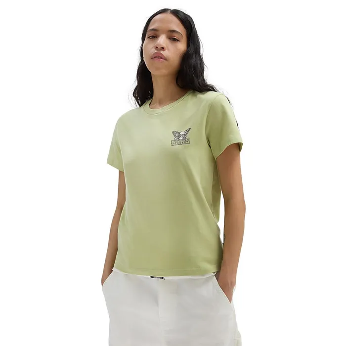 Vans View All Women Skullfly TShirt Green