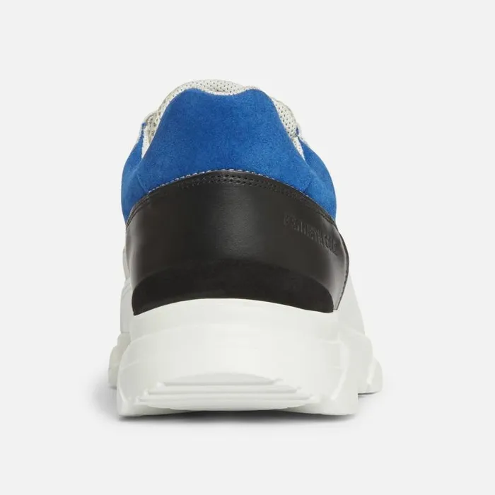 Varden Mid Jogger Sneaker Beigecobalt Men Kenneth Cole Sneakers