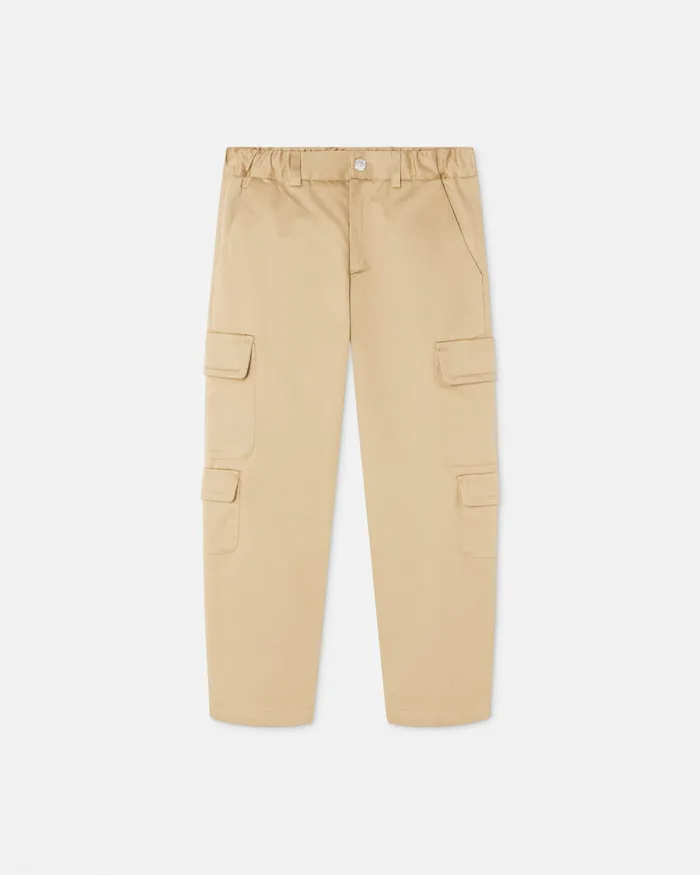 Versace Cargo Pants Beige Kids Pants