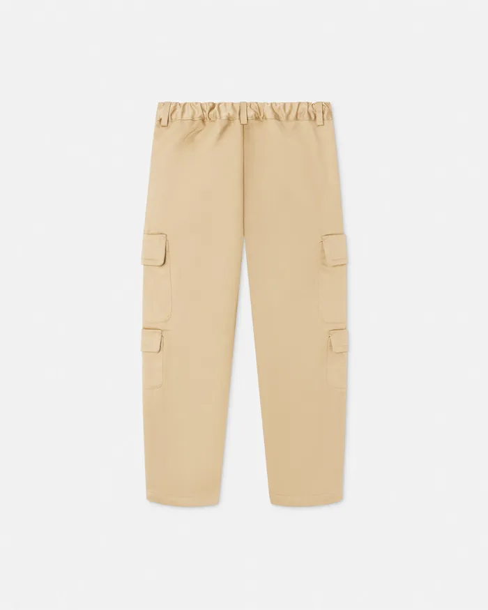 Versace Cargo Pants Beige Kids Pants
