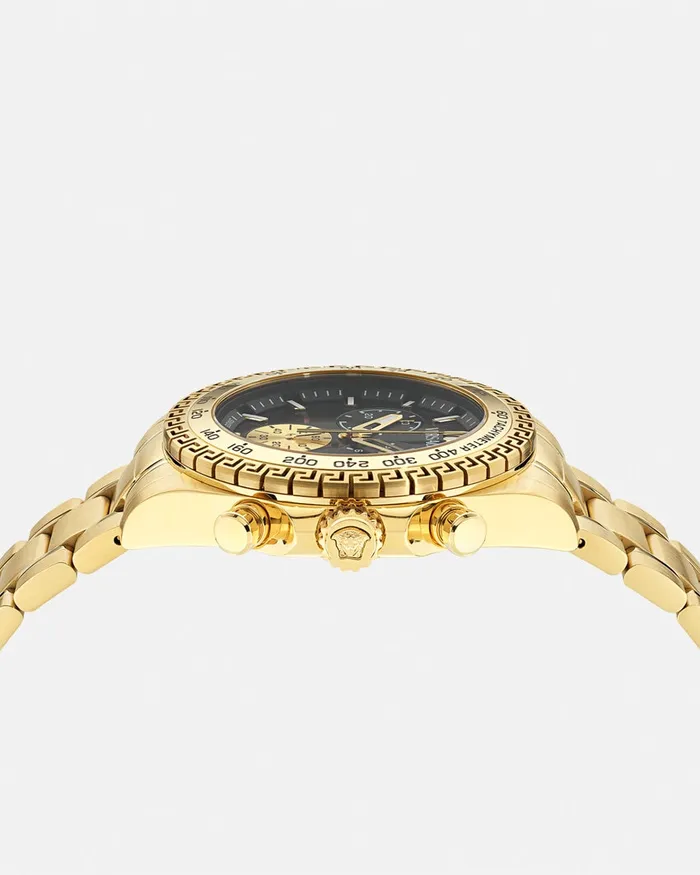 Versace Chrono X Watch Gold Men Watches