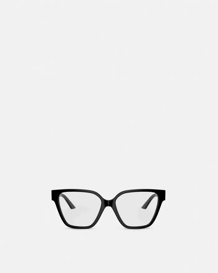 Versace Greca Strass Glasses Blackgold Women Eyeglass Frames