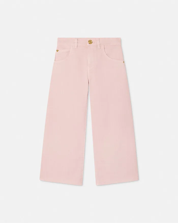Versace Jeans Light Pink Kids Pants and Skirts
