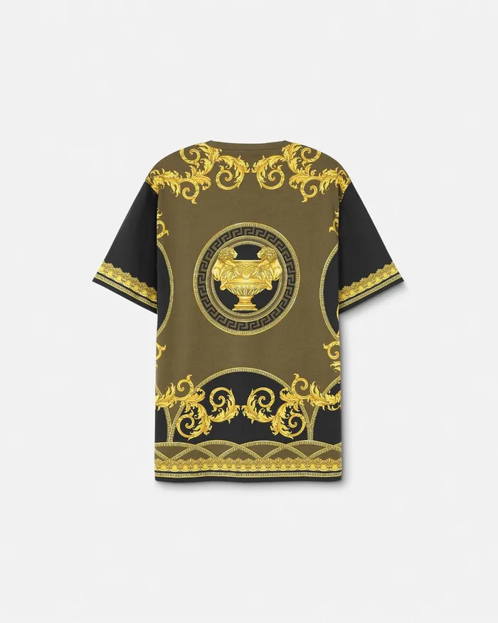 Versace La Coupe Des Dieux TShirt Black Men TShirts and Polos