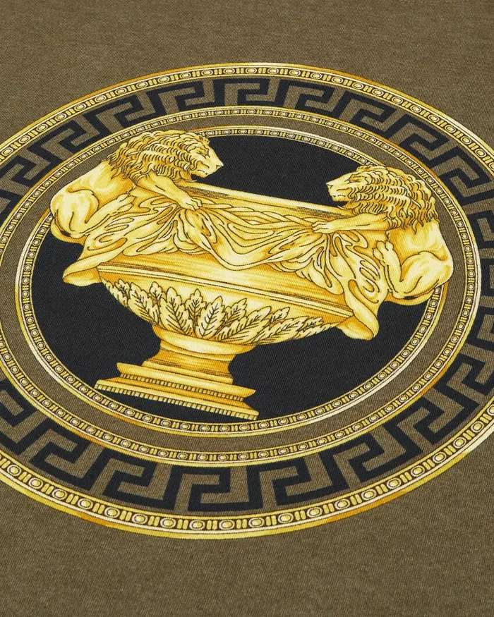 Versace La Coupe Des Dieux TShirt Black Men TShirts and Polos
