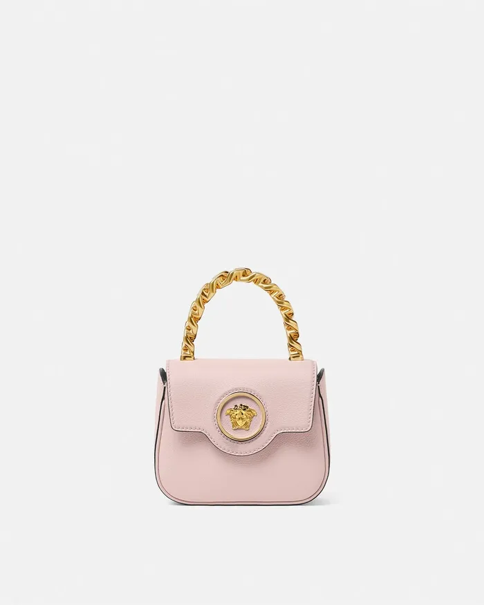 Versace La Medusa Mini Bag Light Pink Women La Medusa