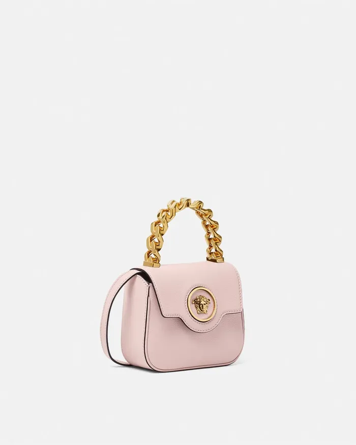 Versace La Medusa Mini Bag Light Pink Women La Medusa