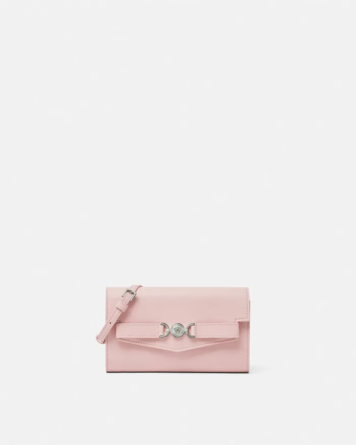 Versace Medusa 03995 Crossbody Bag Light Pink Women Mini Bags and Clutches