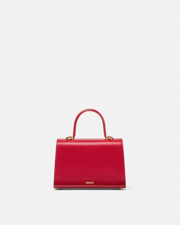 Versace Medusa 03995 Small Handbag Red Women Top Handle