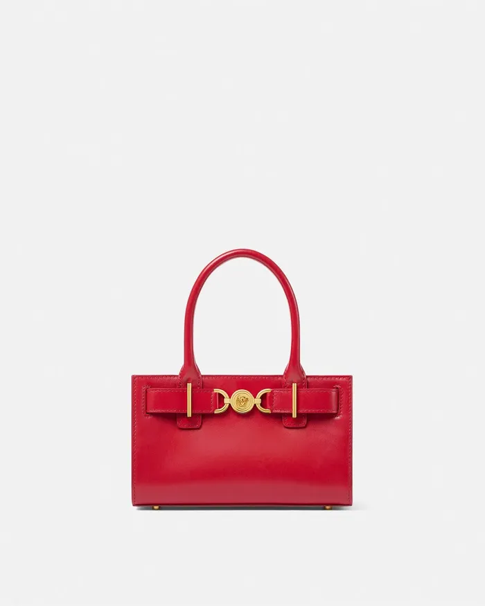 Versace Medusa 03995 Small Tote Bag Red Women Medusa 03995