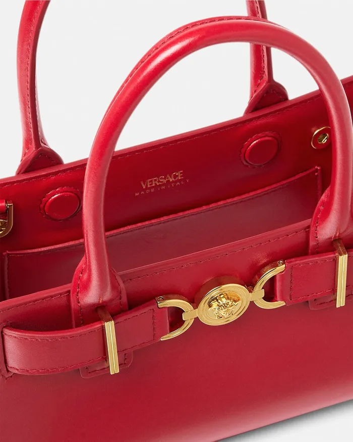 Versace Medusa 03995 Small Tote Bag Red Women Medusa 03995