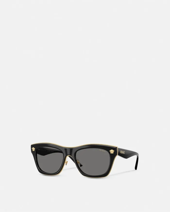 Versace Medusa Essence Sunglasses Black WomenMen Sunglasses