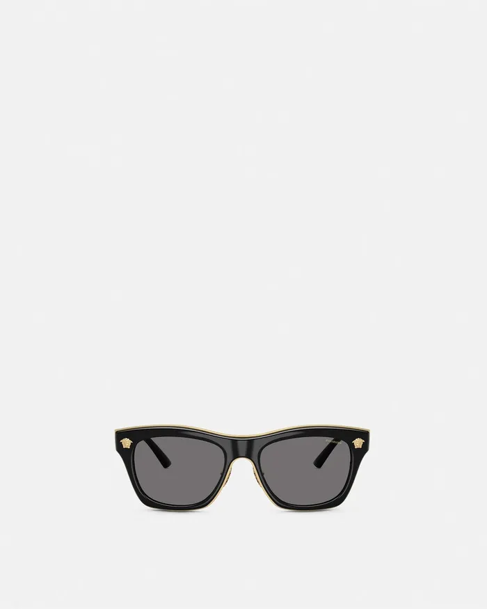 Versace Medusa Essence Sunglasses Black WomenMen Sunglasses