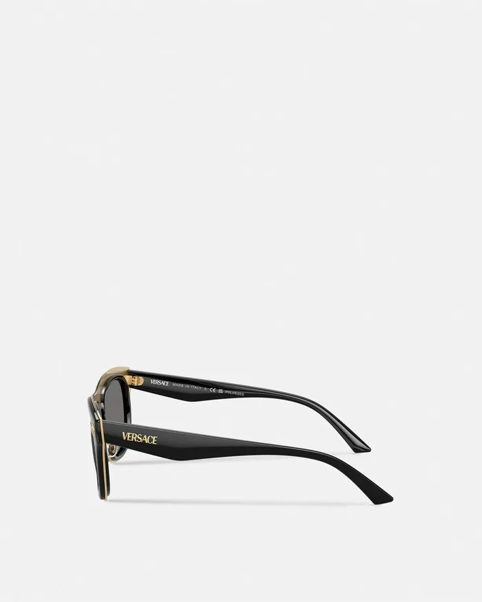 Versace Medusa Essence Sunglasses Black WomenMen Sunglasses