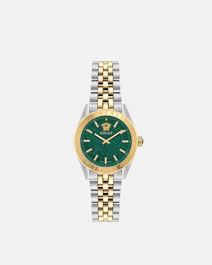 Versace VCode Lady Watch Goldsilver Women Watches