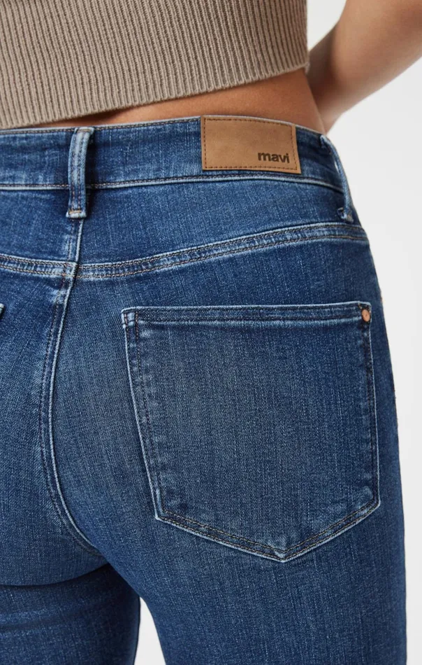 Viola Straight Leg In Deep Flex Blue Women Mavi Jeans Denim Viola Straight Leg In Deep Flex Blue Women Mavi Jeans Denim