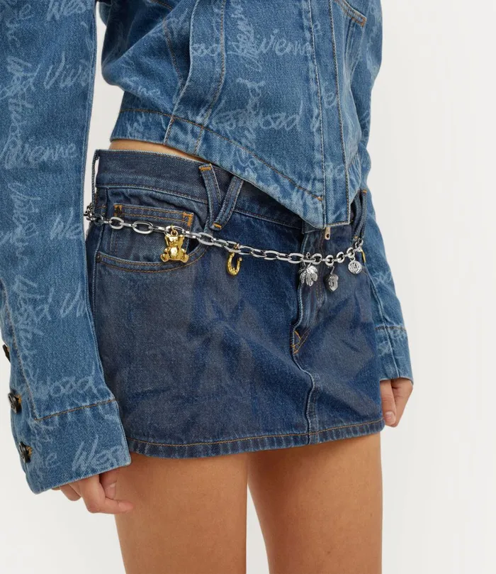 Vivienne Westwood Belts And Harnesses Women Charm Belt Silver