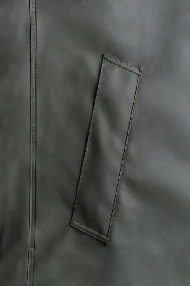 Winter Coats Men Stutterheim Stockholm Long Winter Jacket Green