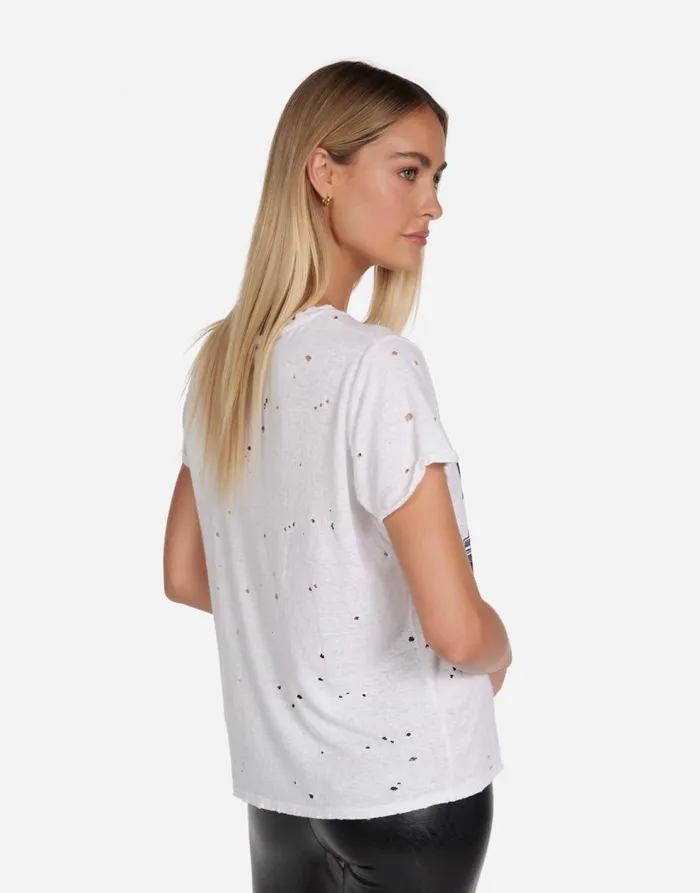 Women039s Bess Vintage Elvis Milk Lauren Moshi Short Sleeve