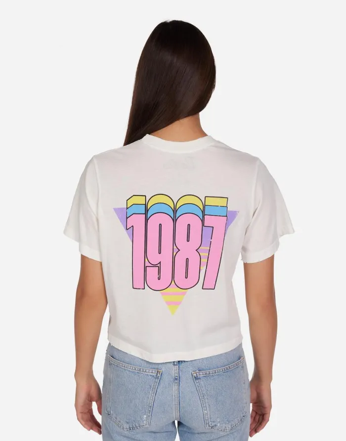 Women039s Rue Barbie 1987 Milk Lauren Moshi Short Sleeve