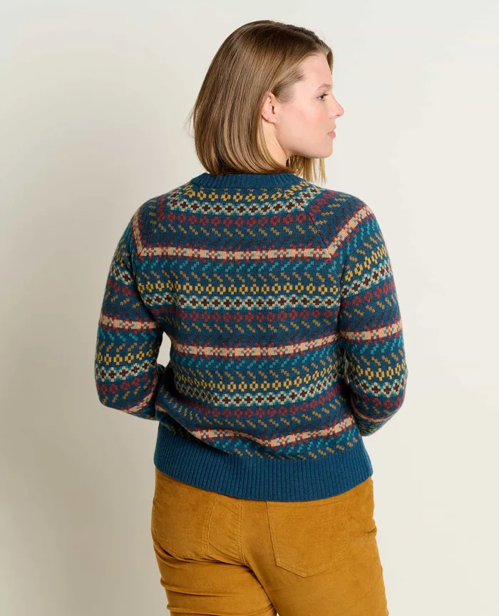 Women8217s Cazadero Crew Sweater Midnight Women8217s Sweaters ToadandCo