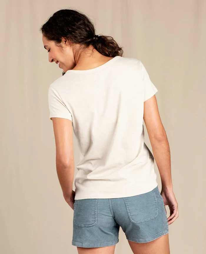 Women8217s ToadandCo Women8217s Primo Short Sleeve Crew Salt Loungewear and Sleep