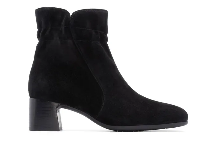 Women ABEO Footwear Boots Avenue Mid Black Suede Women ABEO Footwear Boots Avenue Mid Black Suede