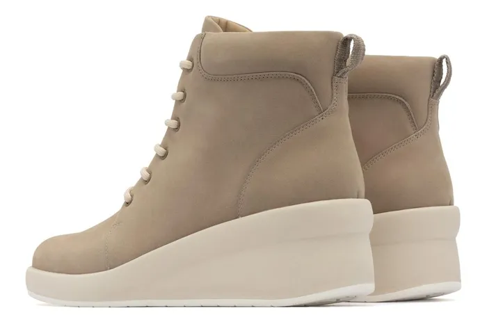 Women ABEO Footwear Boots Passage Lace Up Beige Women ABEO Footwear Boots Passage Lace Up Beige