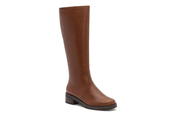 Women ABEO Footwear Boots Traverse Tall Dark Tan