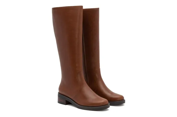 Women ABEO Footwear Boots Traverse Tall Dark Tan Women ABEO Footwear Boots Traverse Tall Dark Tan