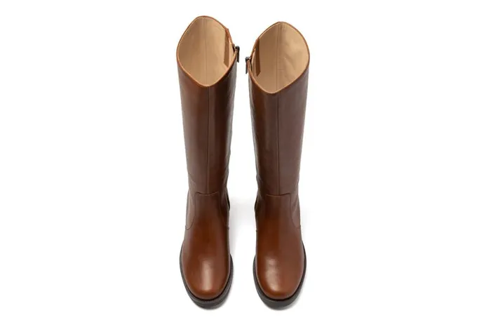 Women ABEO Footwear Boots Traverse Tall Dark Tan Women ABEO Footwear Boots Traverse Tall Dark Tan