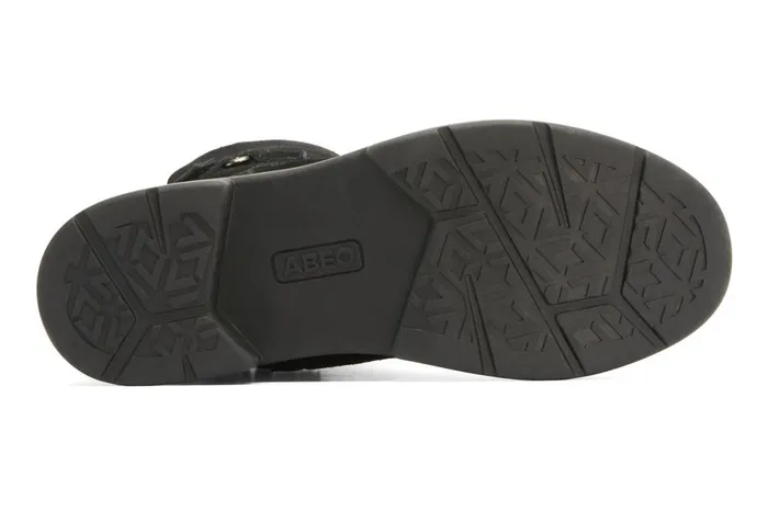Women ABEO Footwear Boots Vista Mid Boot Black Suede Women ABEO Footwear Boots Vista Mid Boot Black Suede