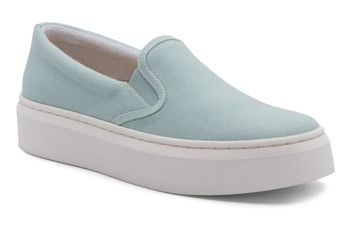Women ABEO Footwear Casual Shoes Jumpstreet Slip On Mint Canvas