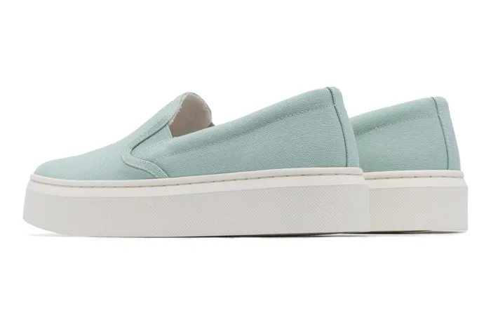 Women ABEO Footwear Casual Shoes Jumpstreet Slip On Mint Canvas Women ABEO Footwear Casual Shoes Jumpstreet Slip On Mint Canvas
