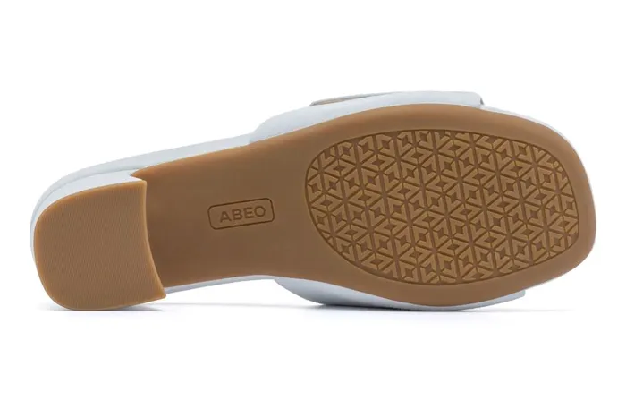 Women ABEO Footwear Dress Avenue Slide Light Blue Suede Women ABEO Footwear Dress Avenue Slide Light Blue Suede