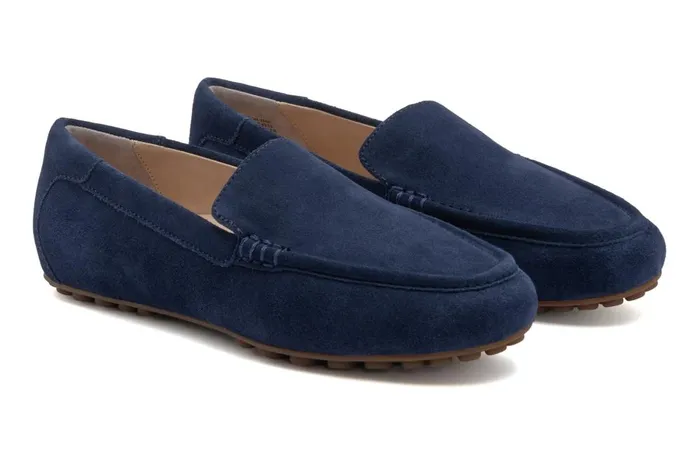 Women ABEO Footwear Dress Harbor Navy Suede Women ABEO Footwear Dress Harbor Navy Suede