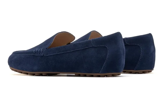 Women ABEO Footwear Dress Harbor Navy Suede Women ABEO Footwear Dress Harbor Navy Suede